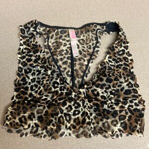 Pink..Leopard Print bra small